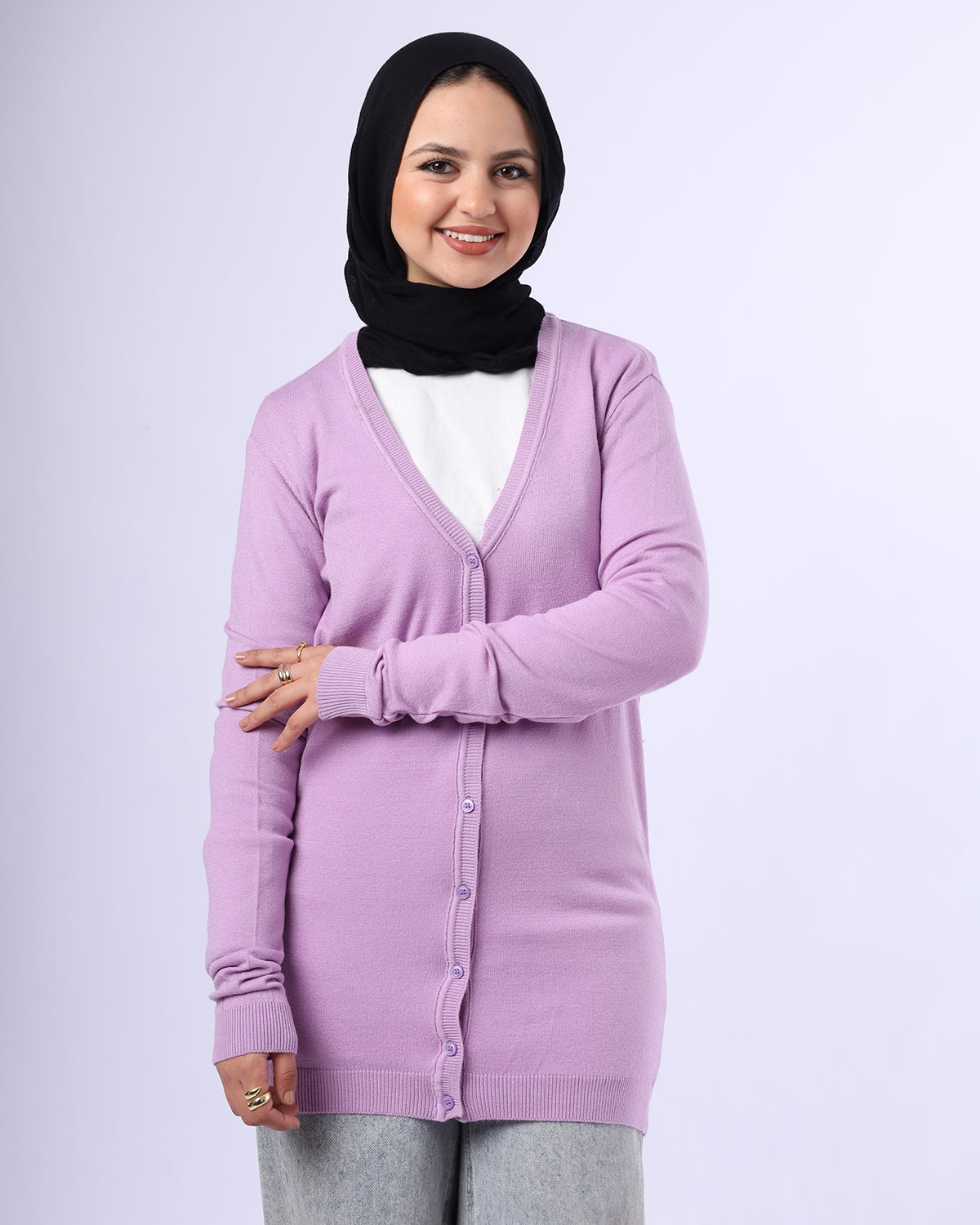 Long Cotton Cardigan