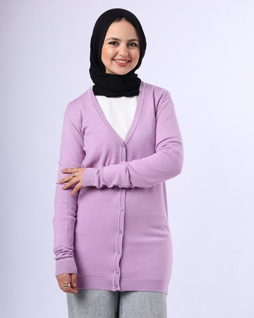 Long Cotton Cardigan