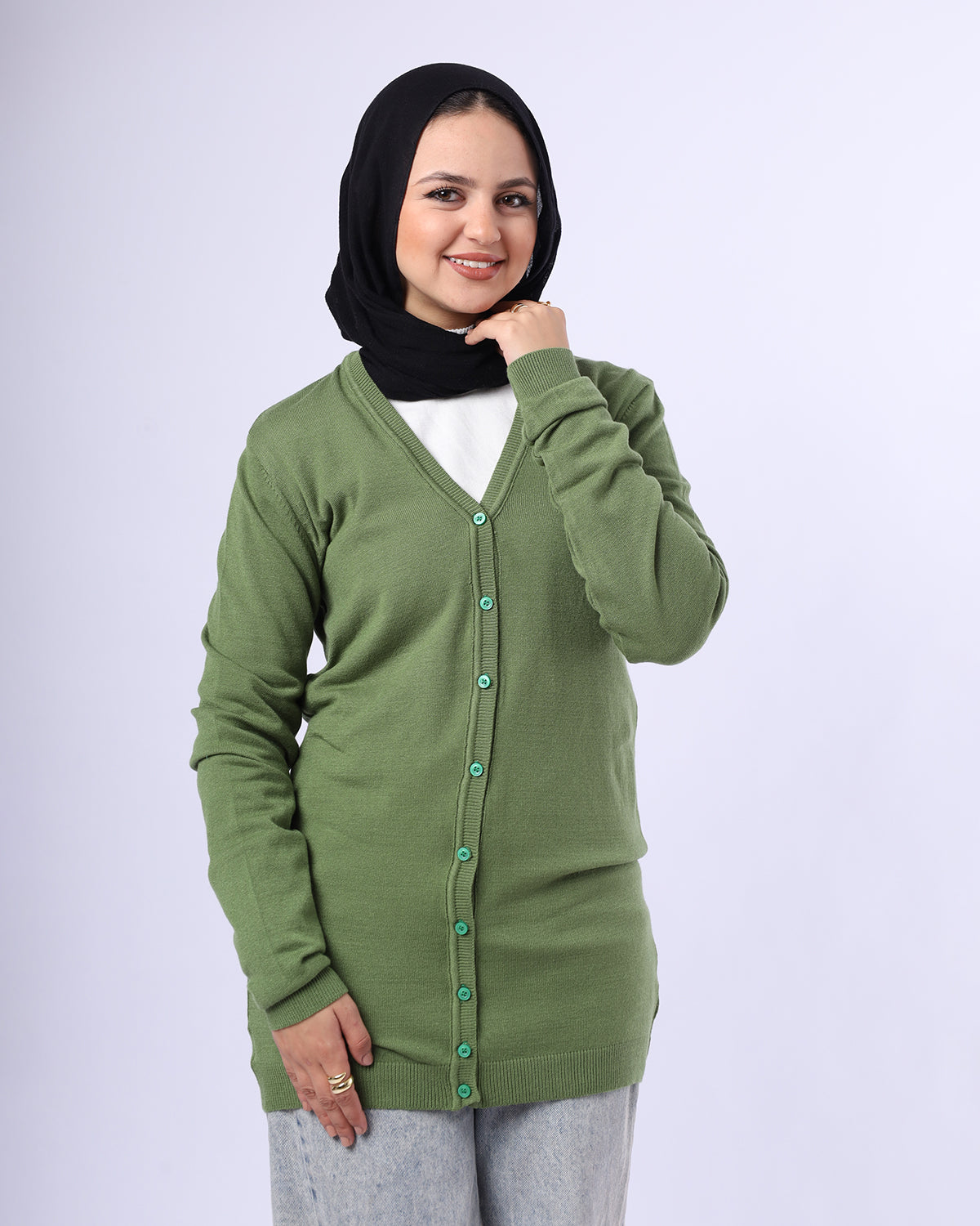 Long Cotton Cardigan