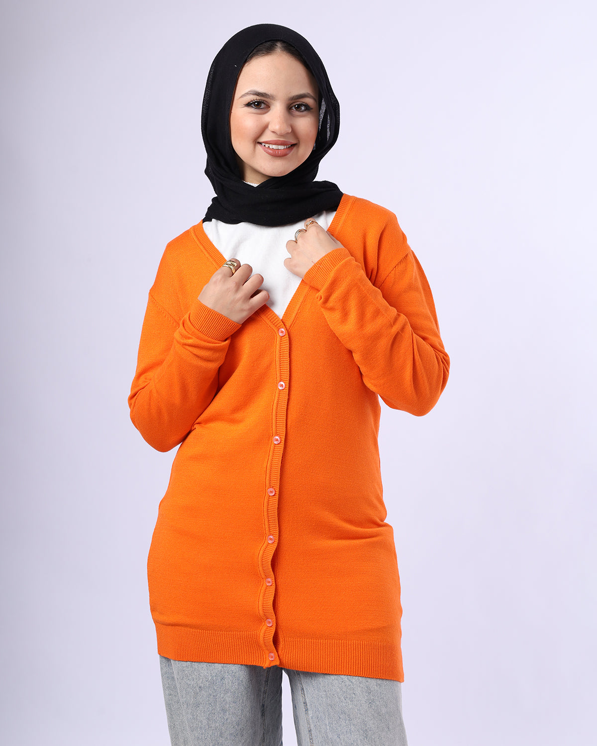 Long Cotton Cardigan