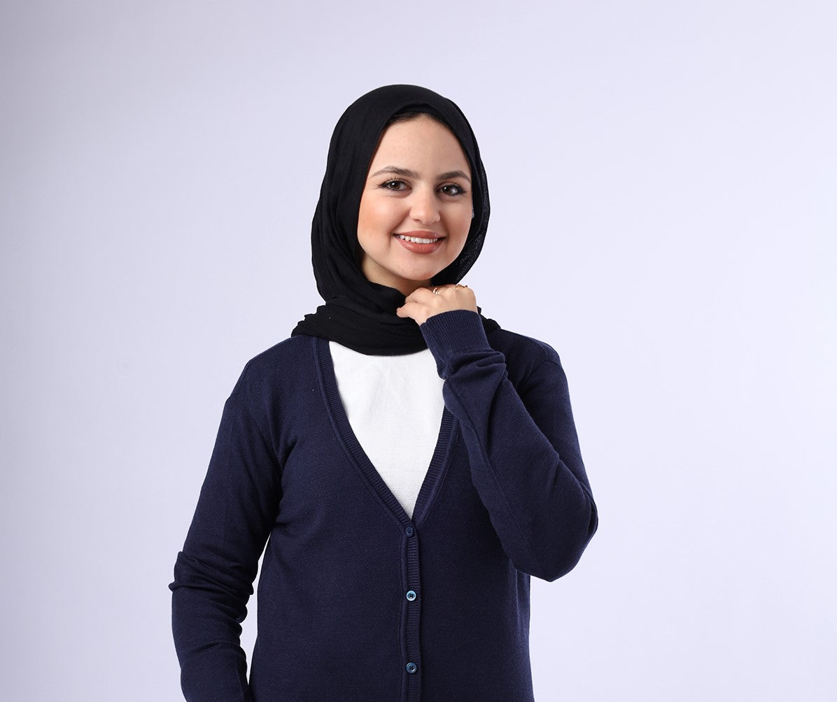 Short Cotton Cardigan