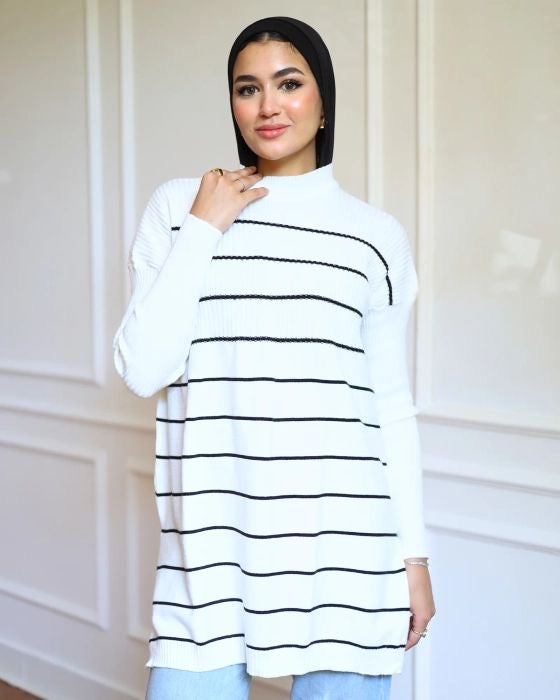 Soft knitted pullover